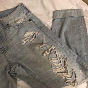 A&F boyfriend jeans
